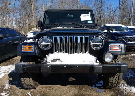 1999 Jeep Wrangler Sport from USA, damaged, VIN 1J4FY19S4XP404542